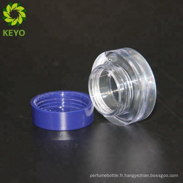 Emballage cosmétique en plastique pot cosmétique visage vide fabricant de poudre compacte